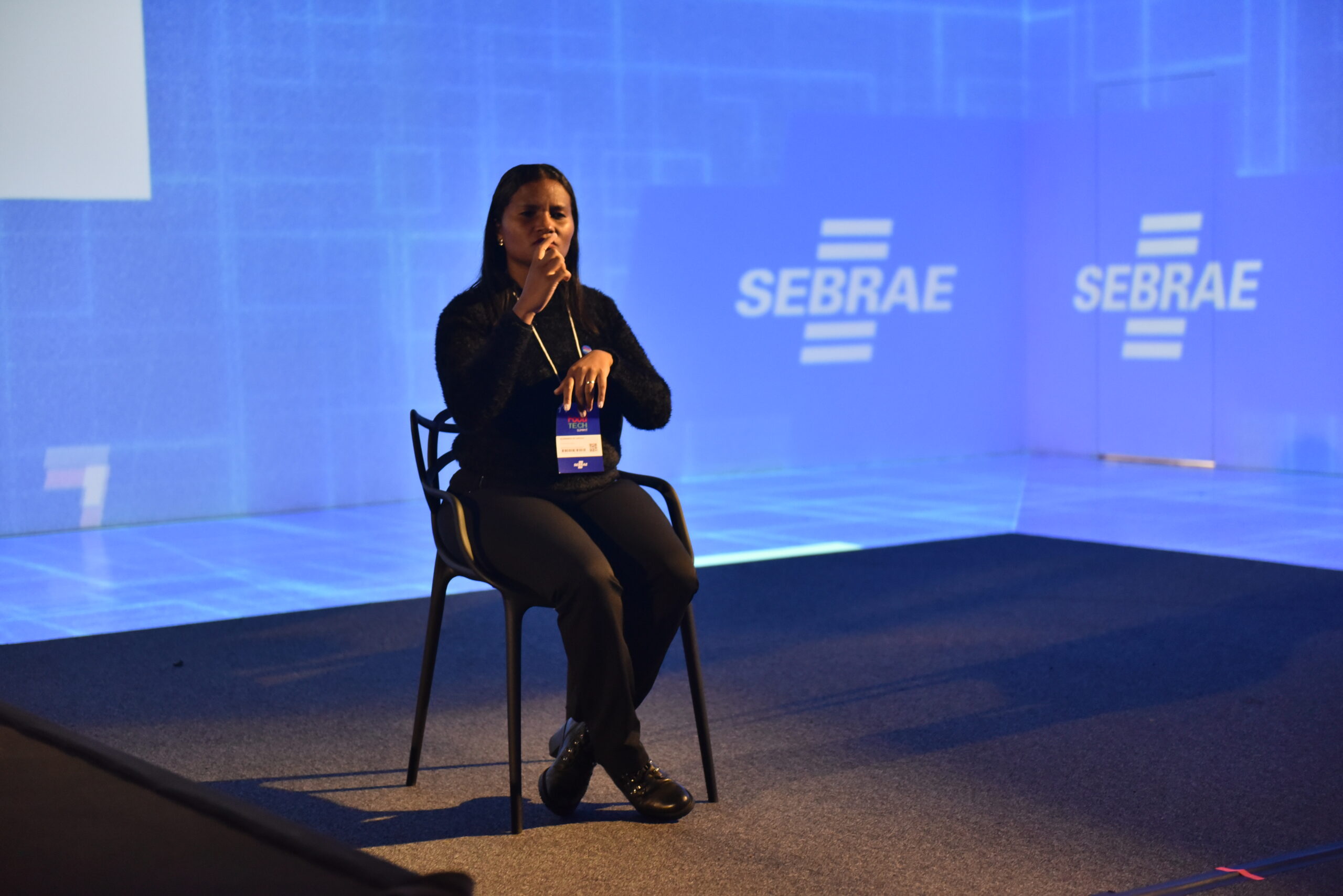 Elisandra Vargas em evento